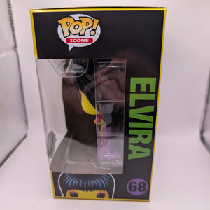 Elvira: Mistress of the Dark - Elvira Blacklight Pop! Vinyl Figure (RS) #68 FRENLY BRICKS - Open 7 Days