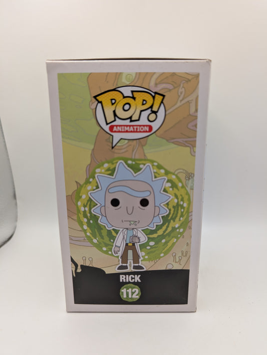 Funko Pop! Rick #112 Rick and Morty 2016 Animation Vaulted Collectible Figure