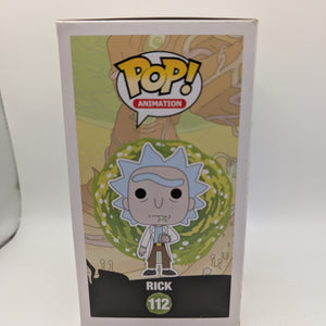 Funko Pop! Rick #112 Rick and Morty 2016 Animation Vaulted Collectible Figure