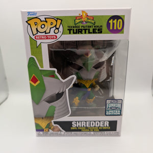 TMNT Shredder #110 Pop Vinyl 2022 Funkon Exclusive FRENLY BRICKS - Open 7 Days