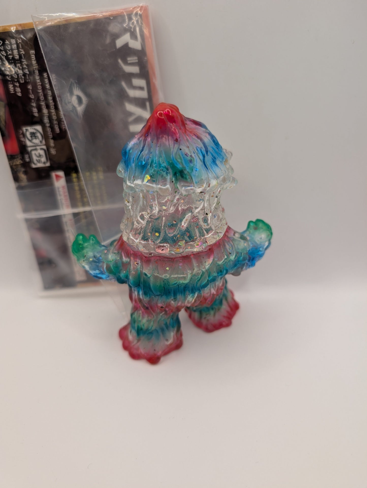 Maxtoys Ultraman Series Zazarn Kaiju CLEAR MIX COLOR GID Figure Sofubi H12CM(4.5in) FRENLY BRICKS - Open 7 Days