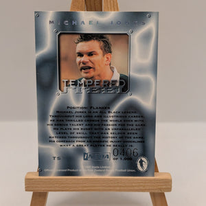 Michael Jones - 1997 Ineda - NZRU - Tempered Steel - TS7 - /1000 FRENLY BRICKS - Open 7 Days