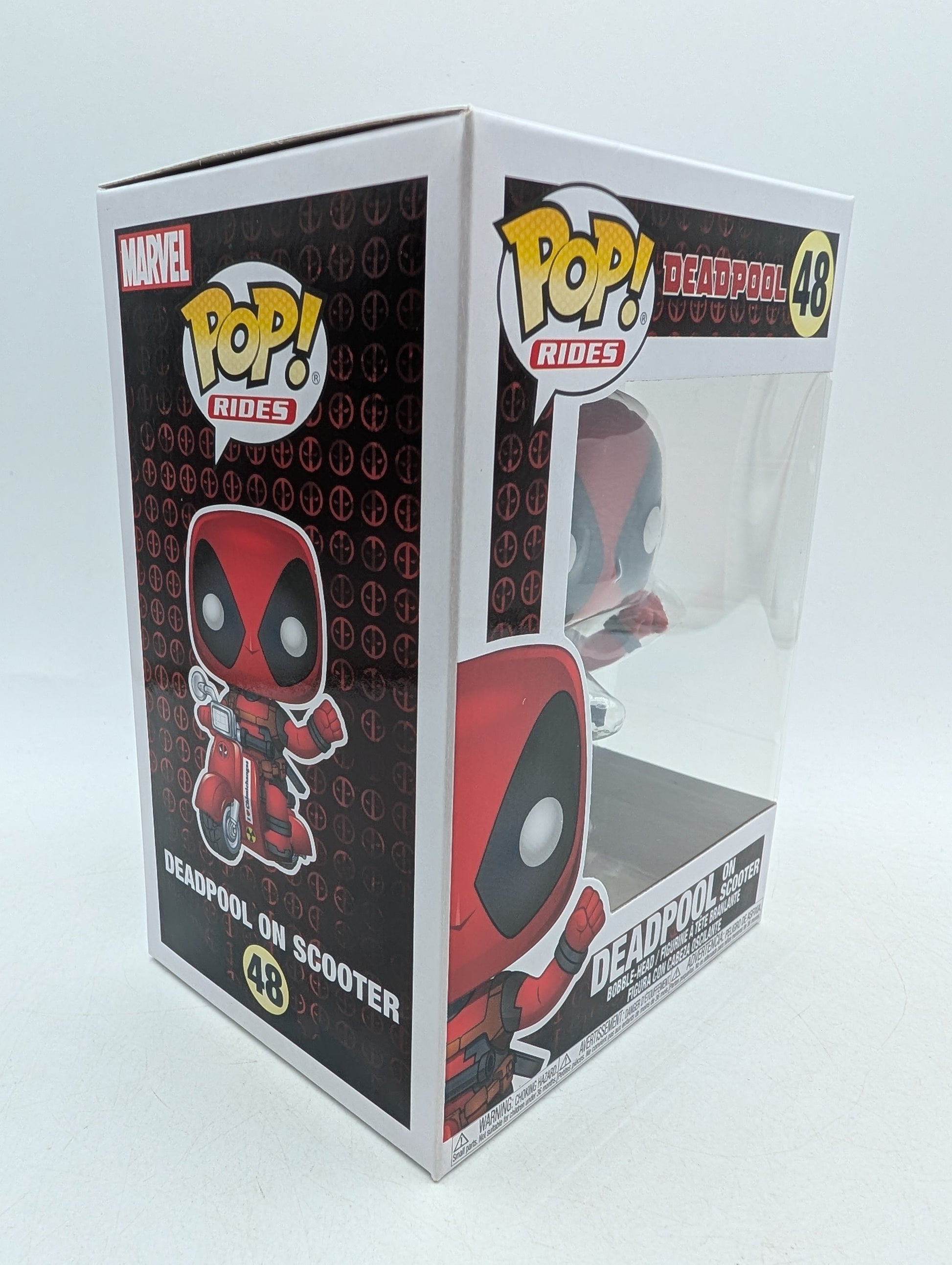 Funko POP! RIDES Marvel Deadpool on Scooter #48 Vinyl Figure image 8