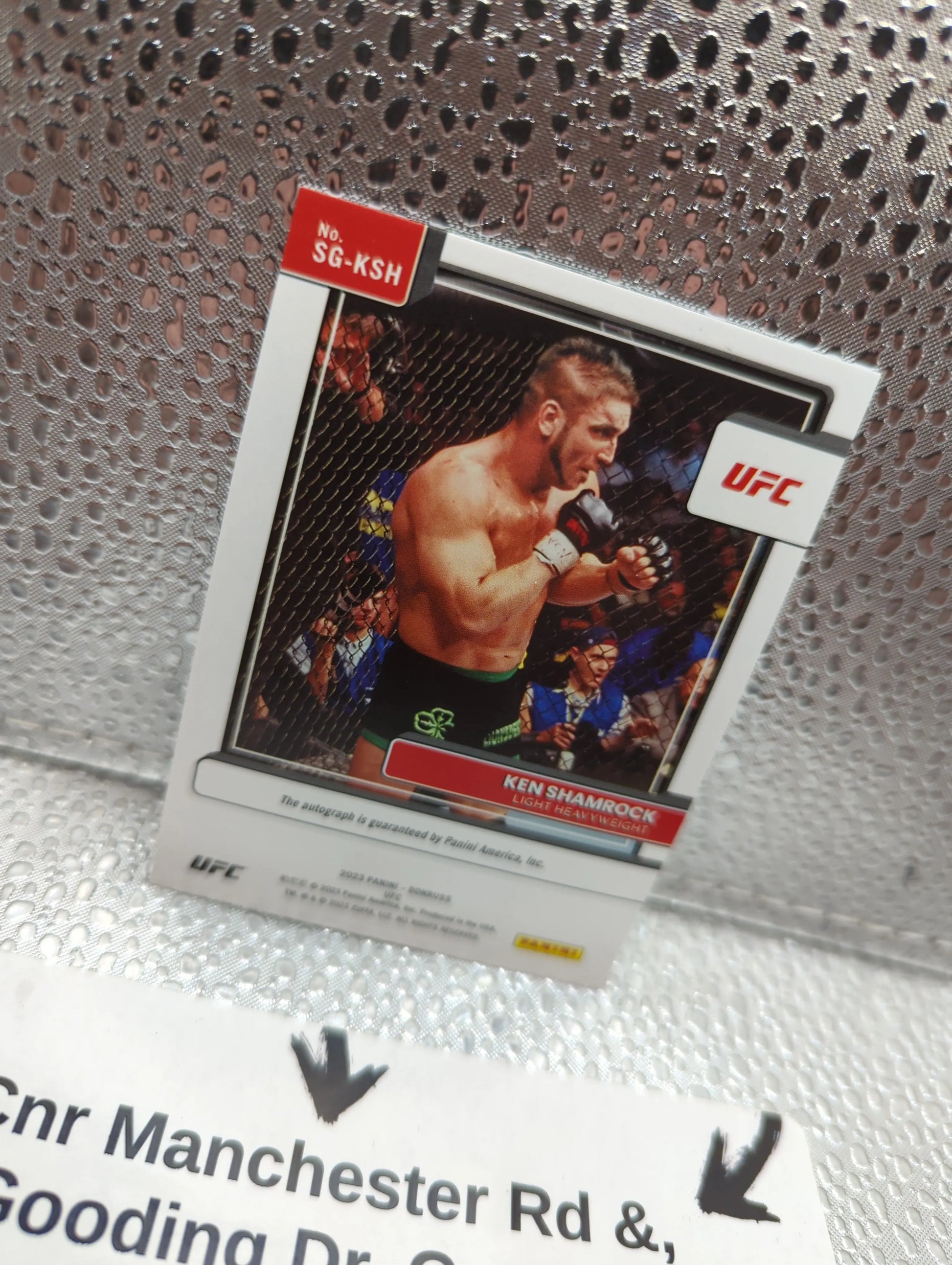 2023 Panini Donruss - UFC - Ken Shamrock Auto Signatures FRENLY BRICKS - Open 7 Days