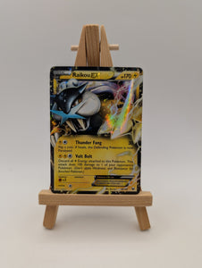 Raikou EX 38/108 XY Dark Explorers Vintage Extended Art Pokemon Card 2012