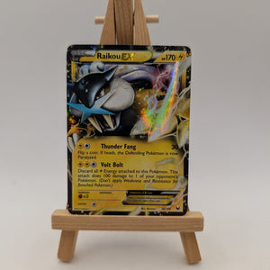 Raikou EX 38/108 XY Dark Explorers Vintage Extended Art Pokemon Card 2012 FRENLY BRICKS - Open 7 Days