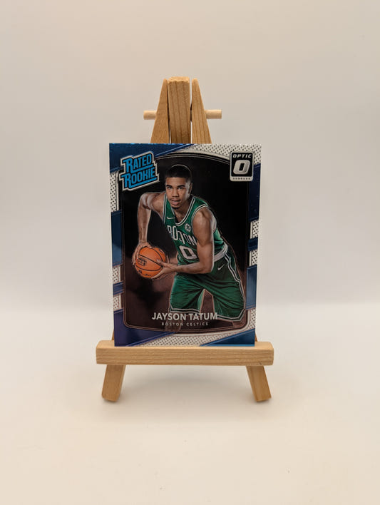 2017-18 PANINI DONRUSS OPTIC JAYSON TATUM RATED ROOKIE #198 RC BOSTON CELTICS FRENLY BRICKS - Open 7 Days