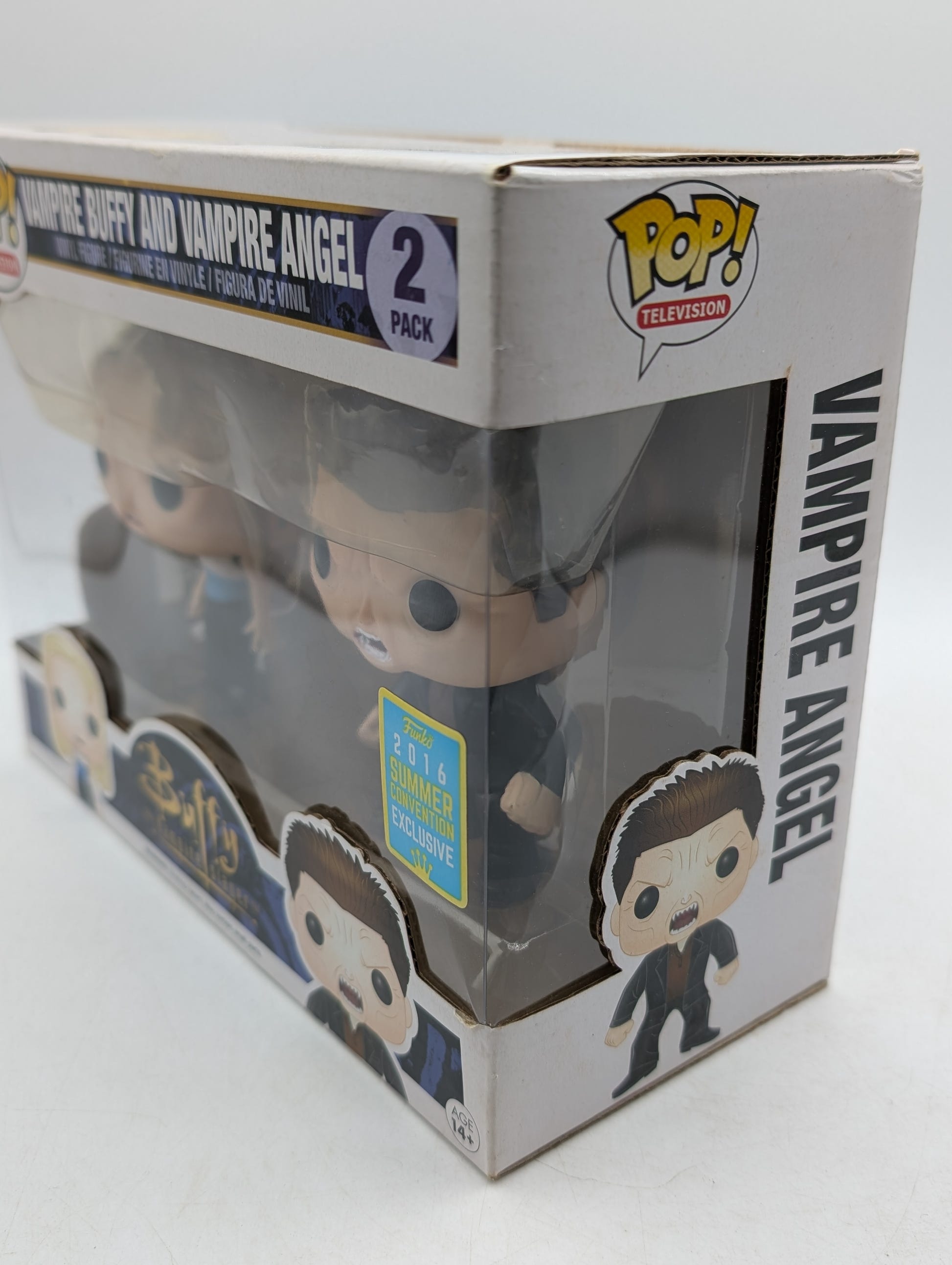 Funko POP! Vampire Buffy And Vampire Angel 2 Pack 2016 Summer Convention image 11