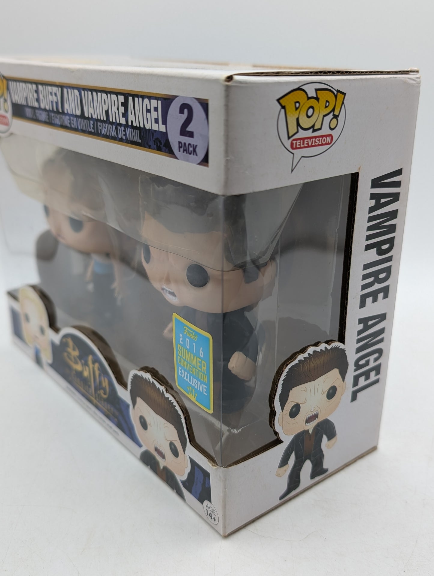Funko POP! Vampire Buffy And Vampire Angel 2 Pack 2016 Summer Convention