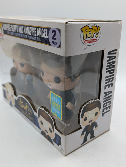 Funko POP! Vampire Buffy And Vampire Angel 2 Pack 2016 Summer Convention