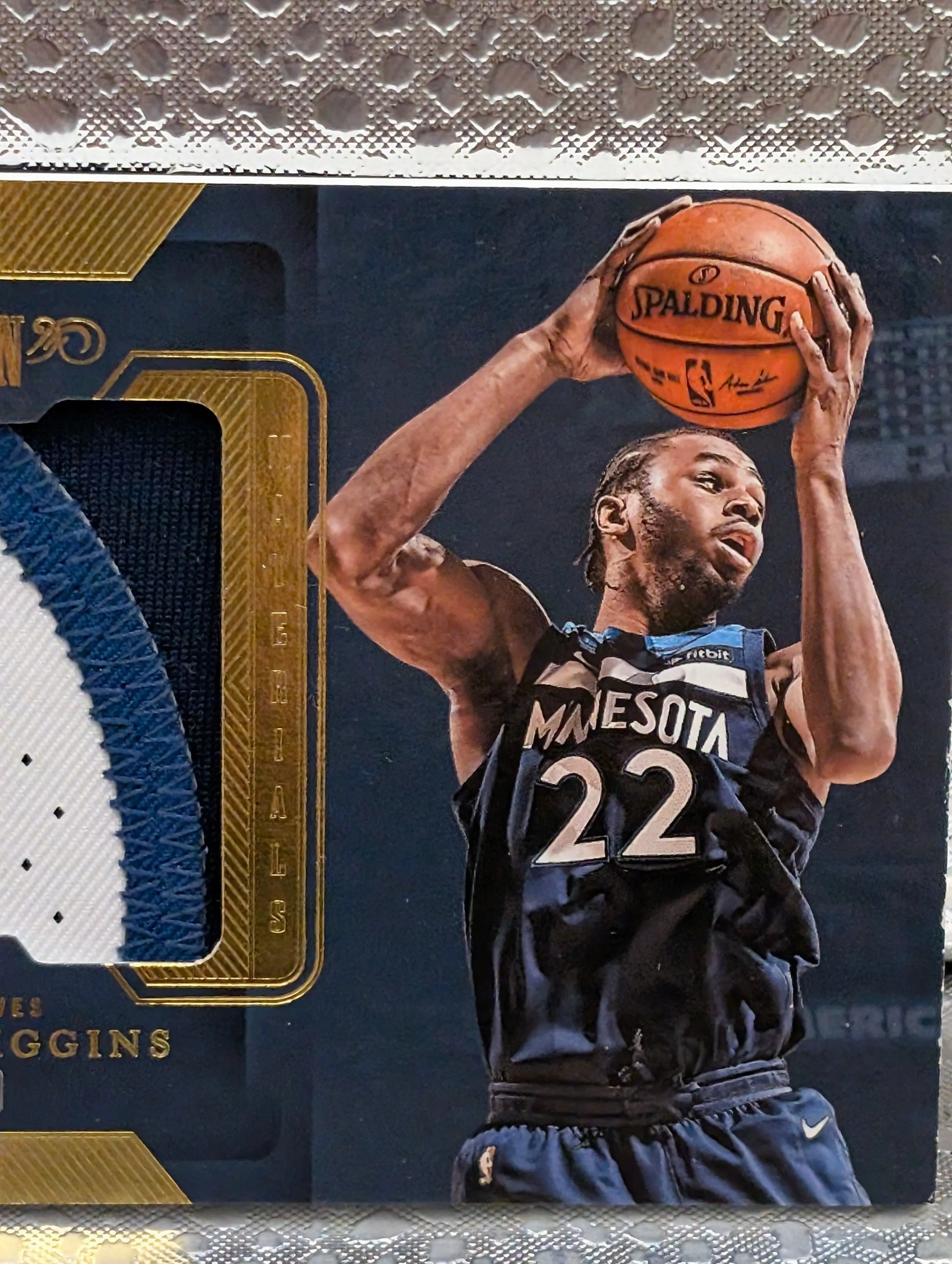 2018-19 Panini Dominion ANDREW WIGGINS Minnesota Timberwolves Patch /10 FRENLY BRICKS - Open 7 Days