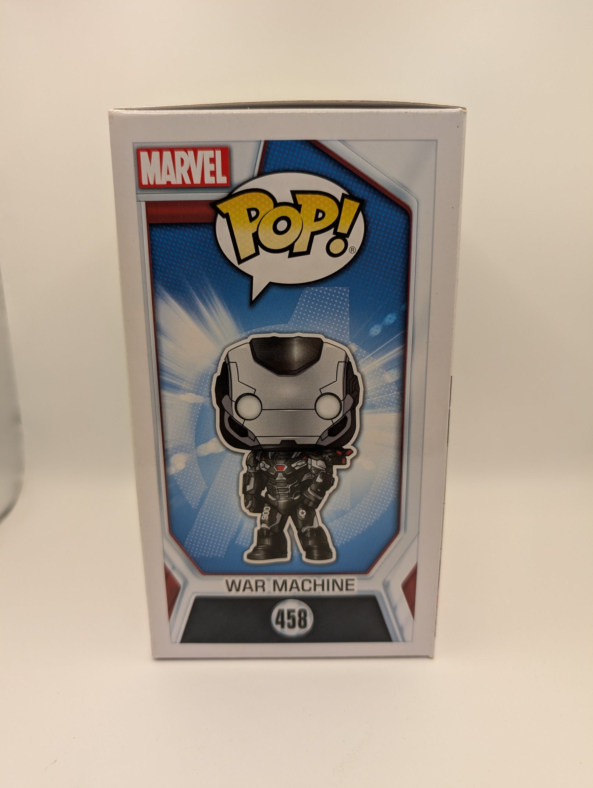 Marvel Funko Pop - War Machine - Avengers: Endgame - No. 458 FRENLY BRICKS - Open 7 Days