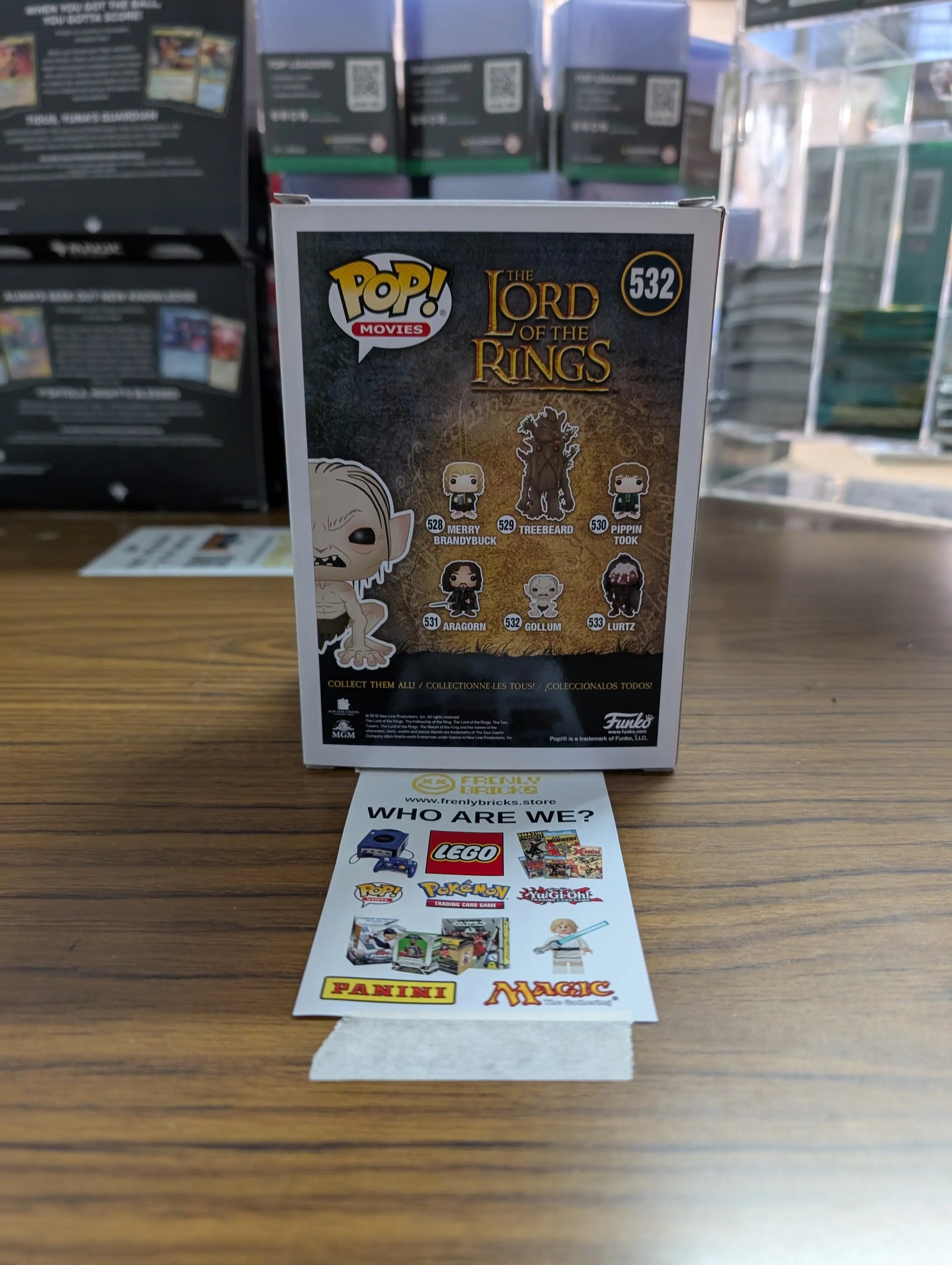 FUNKO Pop Vinyl Gollum #532 FRENLY BRICKS - Open 7 Days