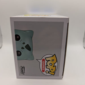 POKEMON FUNKO POP - BULBASAUR FLOCKED #453 - 2020 SPRING CONVENTION LMTD EDITION FRENLY BRICKS - Open 7 Days