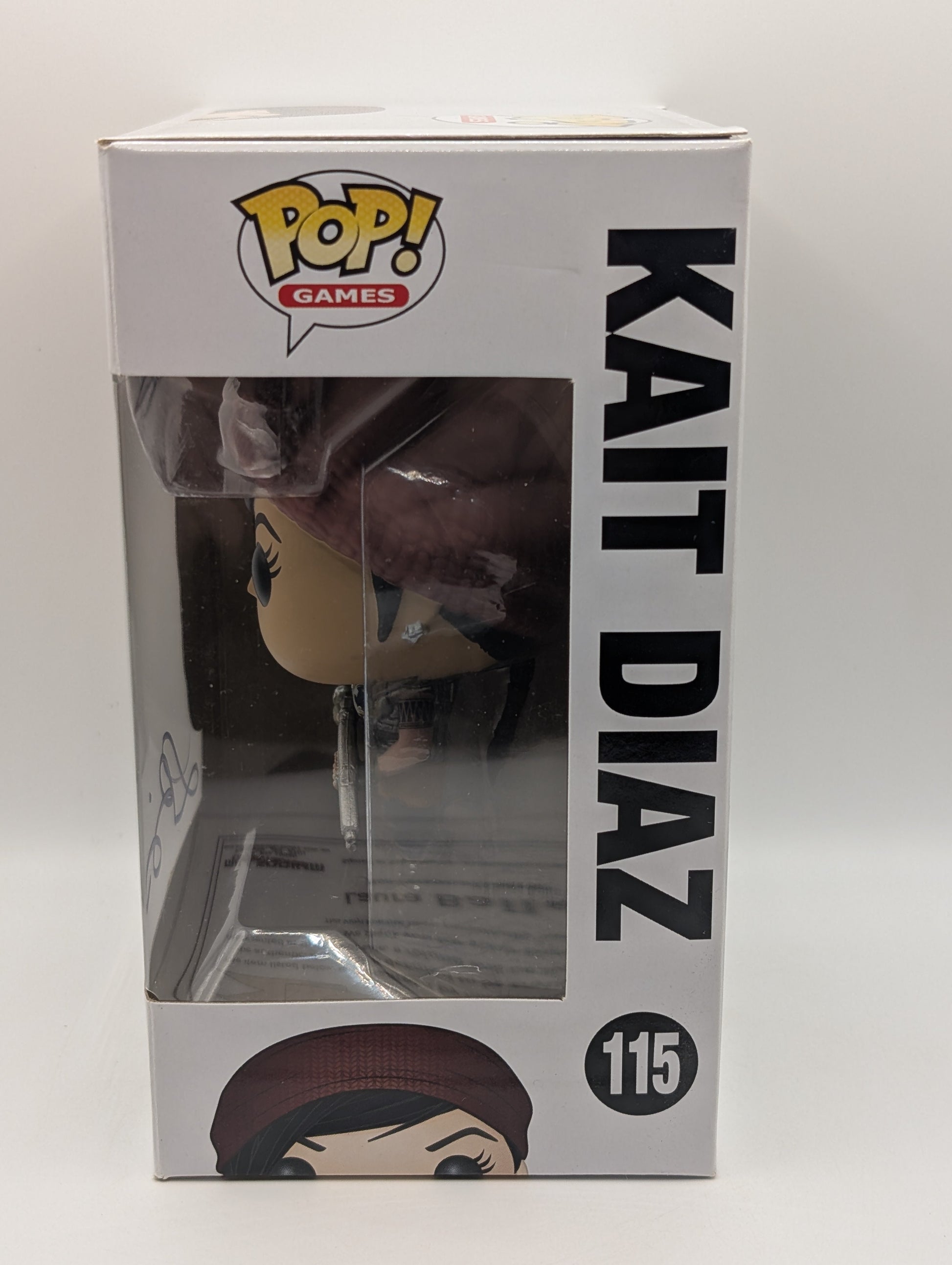Funko POP! Games Gears of War Kate Diaz #115 Vinyl Signed Auto Laura Bailey COA FRENLY BRICKS - Open 7 Days