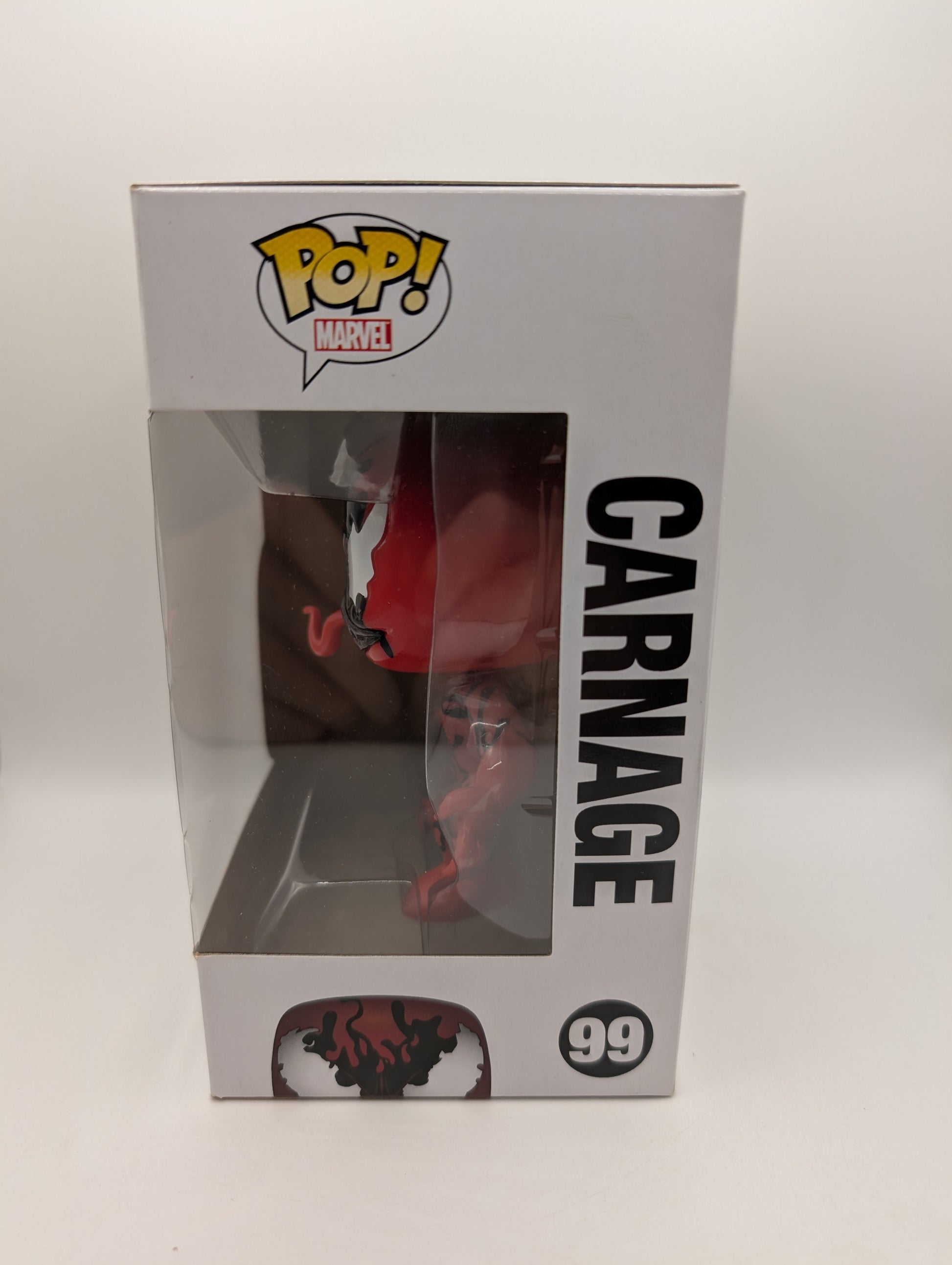 Funko POP! Marvel - Carnage #99 Vinyl Bobble-Head FRENLY BRICKS - Open 7 Days