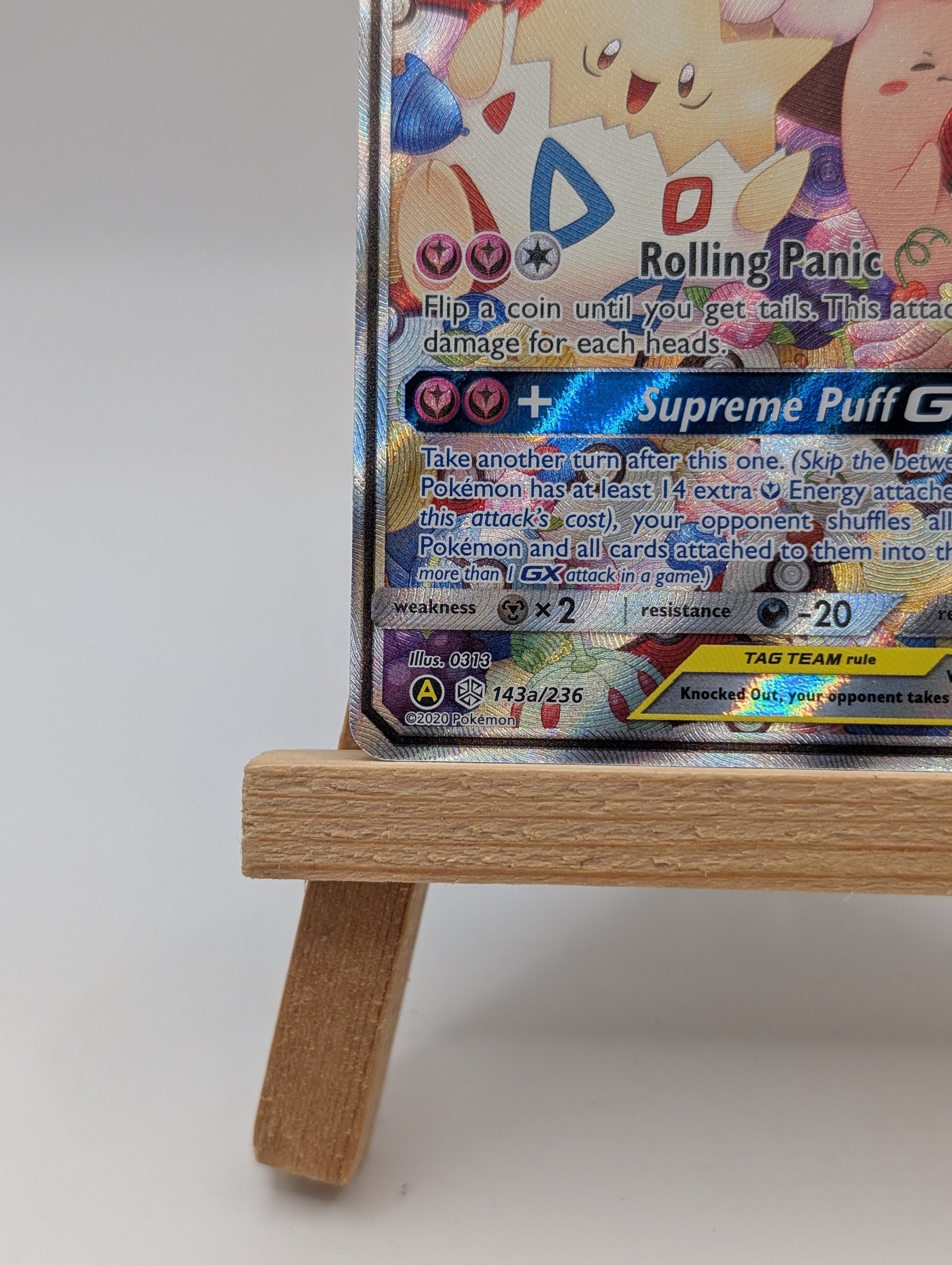 Togepi & Cleffa & Igglybuff GX Promo 143a/236 Tag-Team Pokemon Cosmic Eclipse FRENLY BRICKS - Open 7 Days