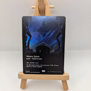 Watery Grave R 0286 EOE Borderless Foil Edge Of Eternities MTG FRENLY BRICKS - Open 7 Days