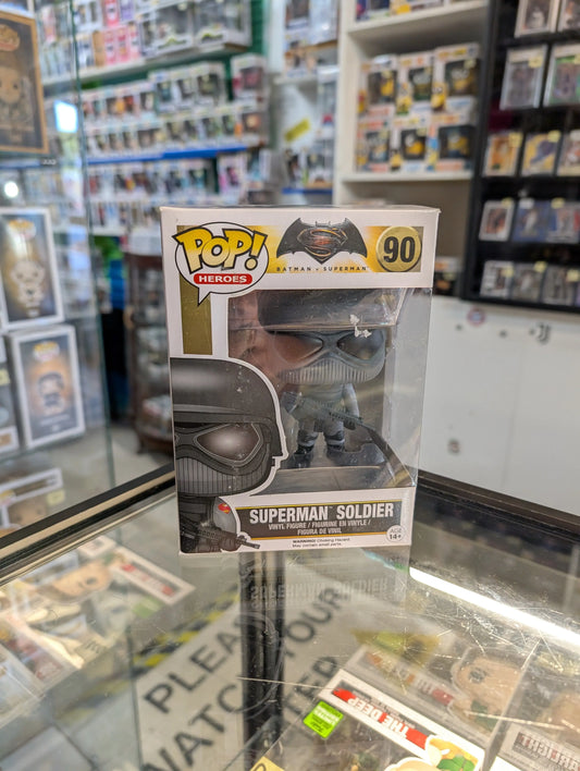 Funko Pop Vinyl Super Soldier #90 FRENLY BRICKS - Open 7 Days