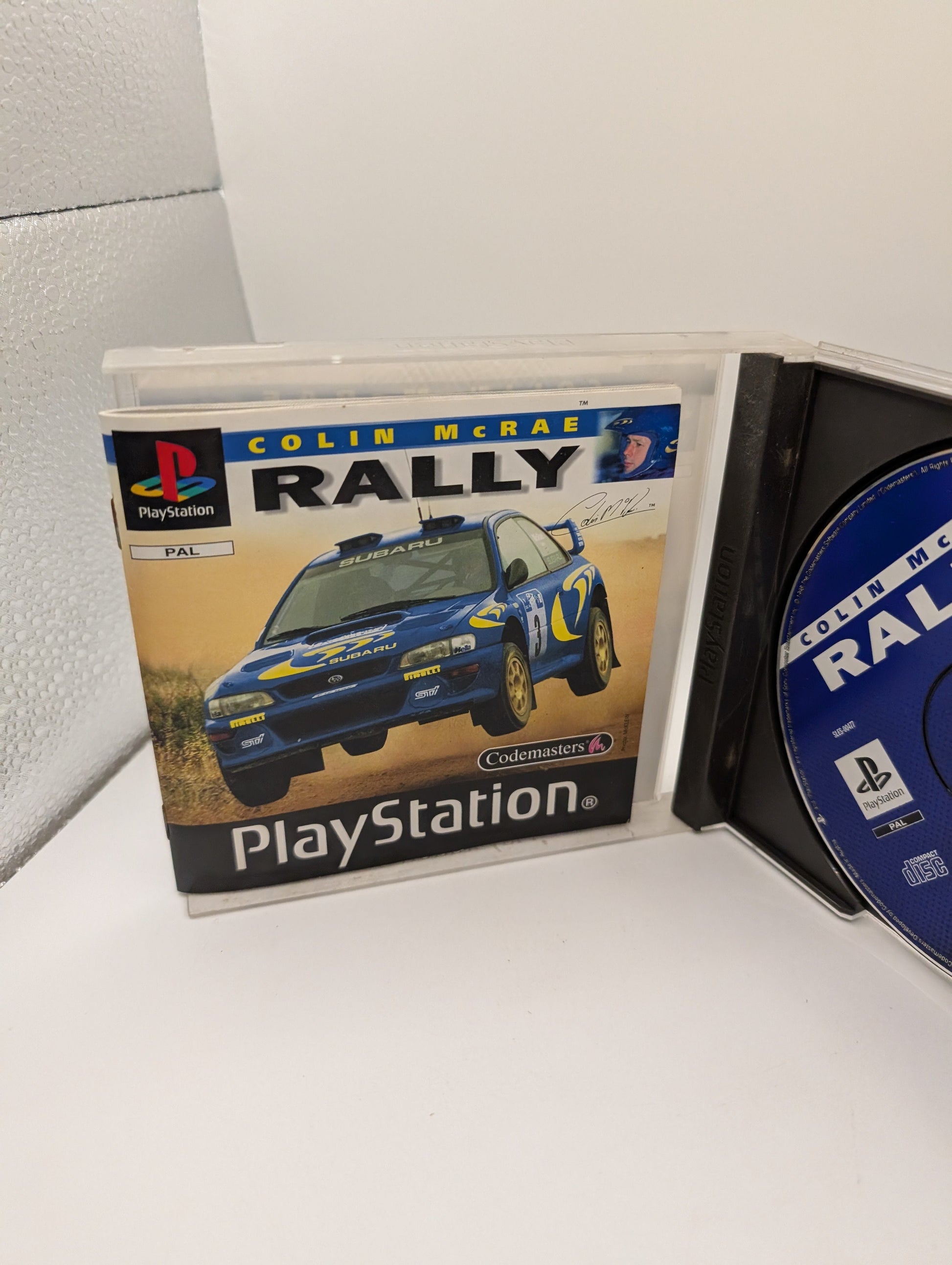 Colin McRae Rally Sony PlayStation 1 PS1 Game Complete With Manual pal 1998 GC FRENLY BRICKS - Open 7 Days