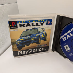Colin McRae Rally Sony PlayStation 1 PS1 Game Complete With Manual pal 1998 GC FRENLY BRICKS - Open 7 Days