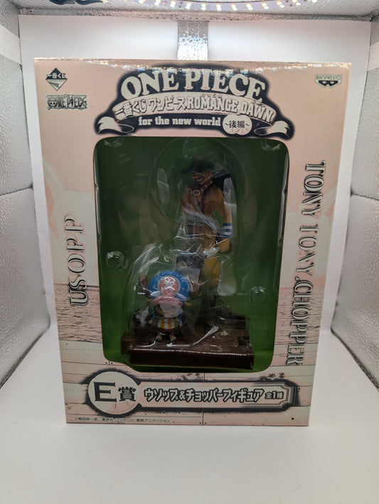 One Piece Chopper Usopp Ichiban Kuji Romance Dawn E Prize Figure Banpresto FRENLY BRICKS - Open 7 Days