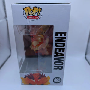 Funko Pop Anime My Hero Academia Endeavor GameStop Exclusive 495 FRENLY BRICKS - Open 7 Days