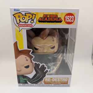 Funko Pop! Animation: My Hero Academia- Re-Destro #1523 FRENLY BRICKS - Open 7 Days