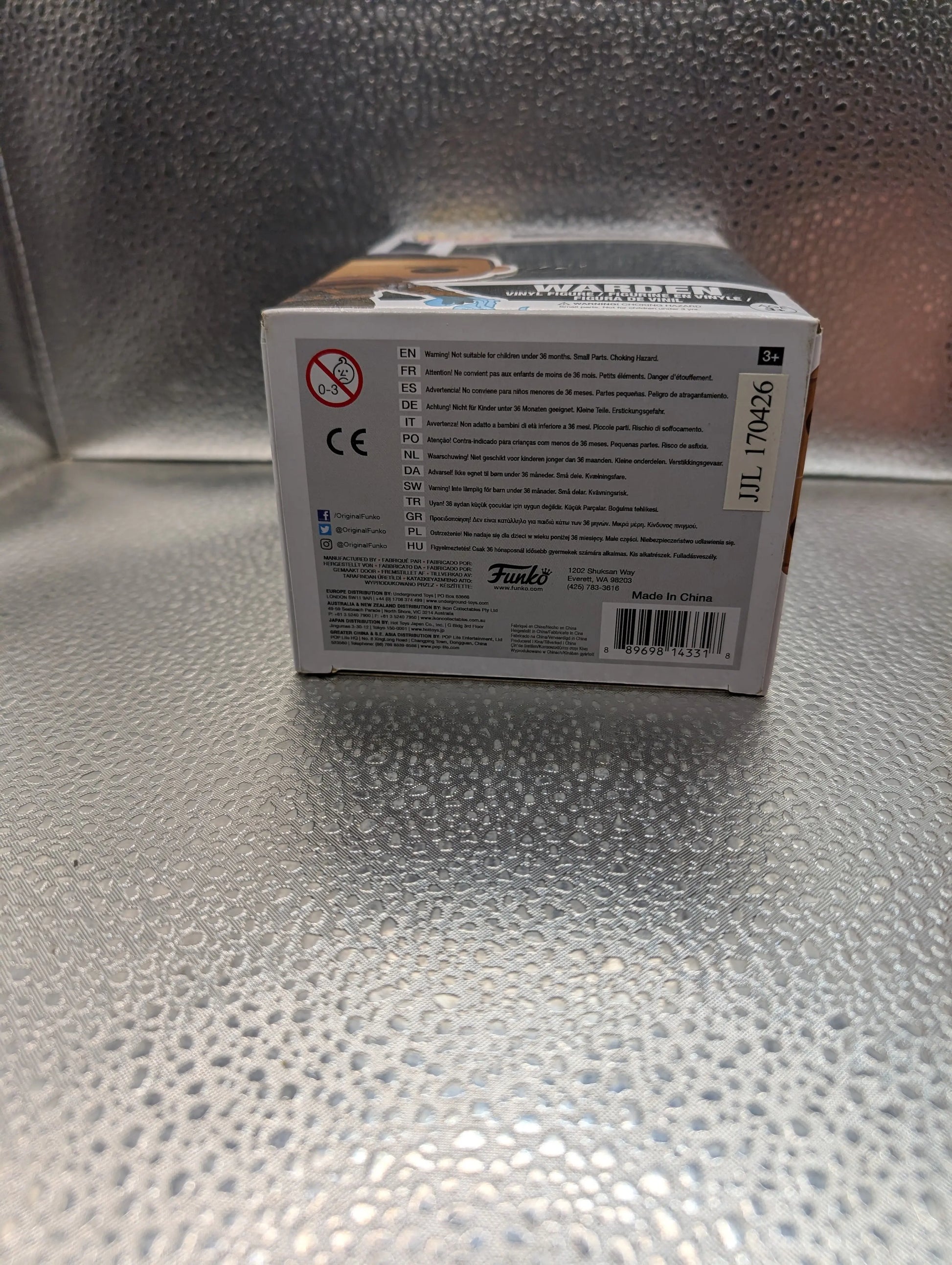 FUNKO Pop Vinyl Warden Games #220 FRENLY BRICKS - Open 7 Days