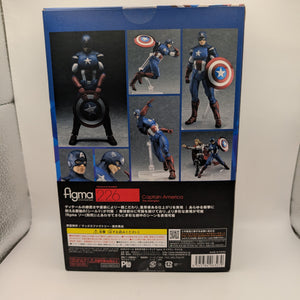 figma Avengers CAPTAIN AMERICA Action Figure Marvel FRENLY BRICKS - Open 7 Days