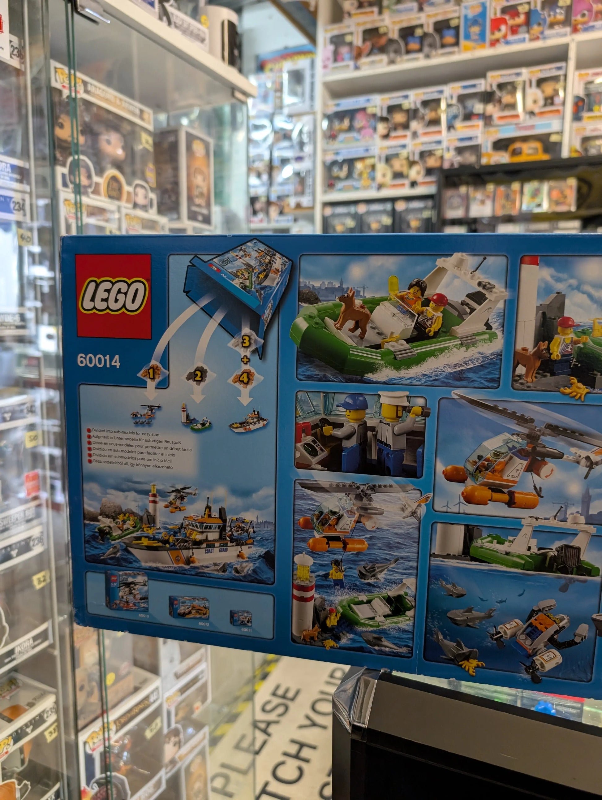 LEGO CITY: Coast Guard Patrol (60014) New Factory Sealed FRENLY BRICKS - Open 7 Days