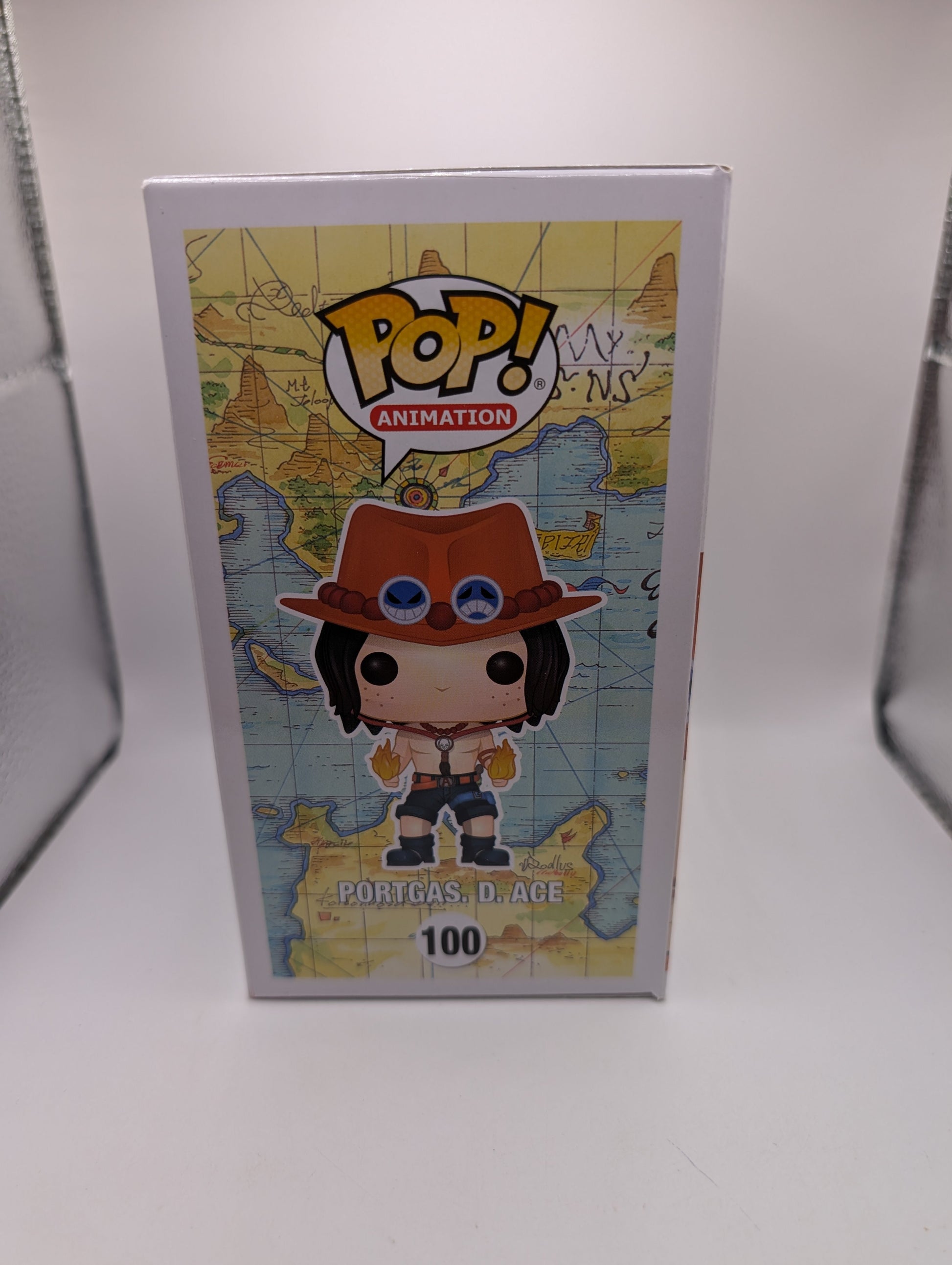 Funko Pop! Vinyl: One Piece - Portgas. D. Ace #100 FRENLY BRICKS - Open 7 Days