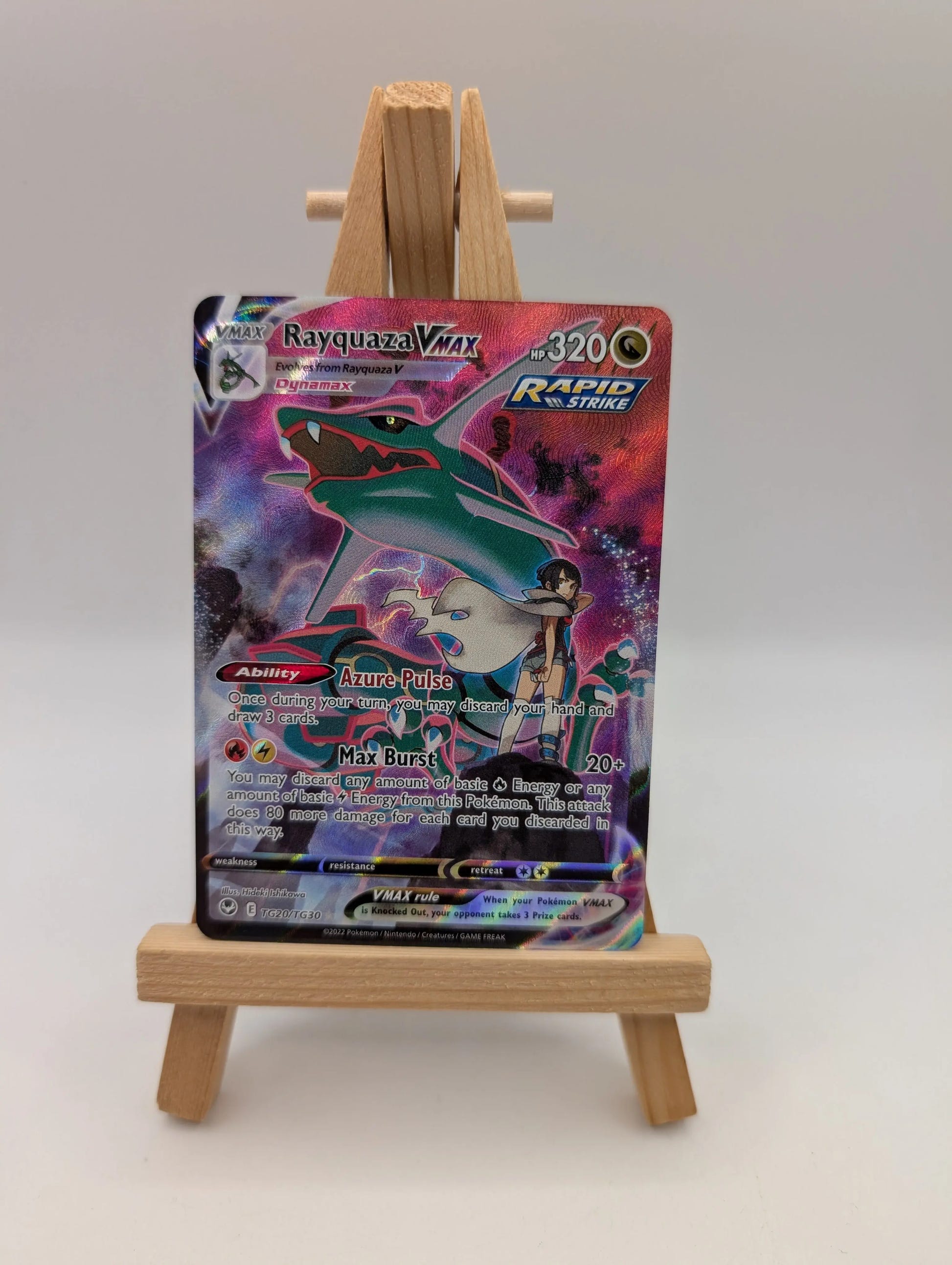 Rayquaza VMAX - TG20/TG30 - Ultra Rare - Silver Tempest - Pokemon Card - NM/M FRENLY BRICKS - Open 7 Days image 1
