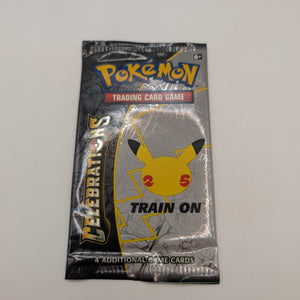 Pokemon TCG Celebrations Booster Pack - 25th Anniversary FRENLY BRICKS - Open 7 Days