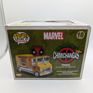 Deadpool’s Chimichanga Truck 10 ~ Marvel ~ Funko Pop Vinyl ~ Suit Out Of Box OOB FRENLY BRICKS - Open 7 Days