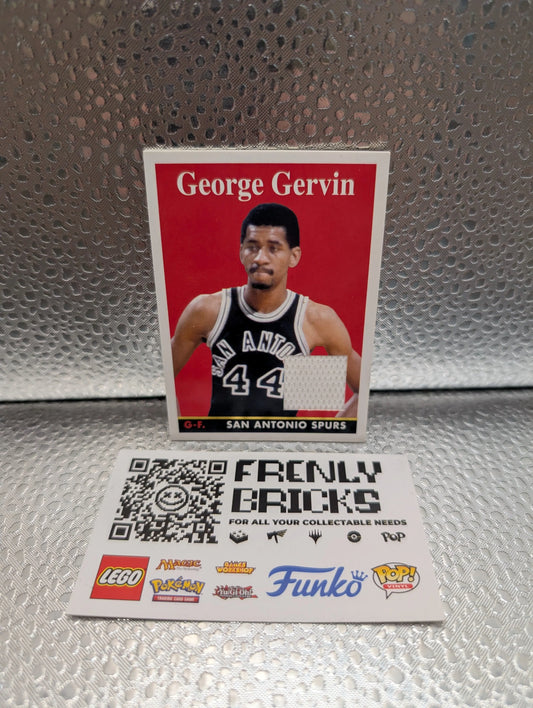 2008-09 Topps 1958-59 Variations Relics Gold George Gervin #178 /50 FRENLY BRICKS - Open 7 Days