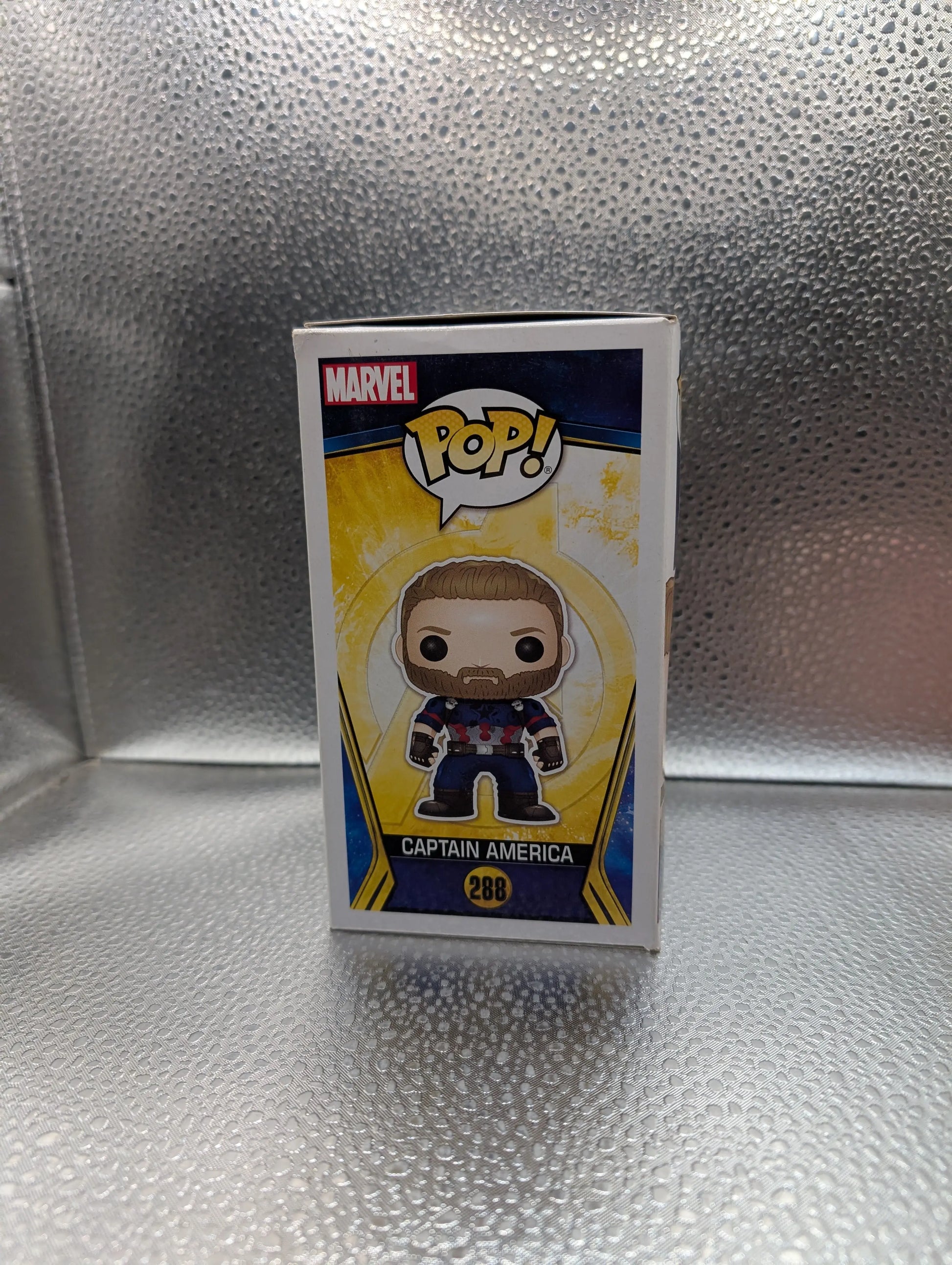 FUNKO Pop Vinyl Captain America Marvel #288 FRENLY BRICKS - Open 7 Days