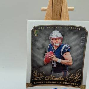 2019 Flawless Jarrett Stidham RC Shadow Signatures Gold ON CARD Auto /25 RSS-JS