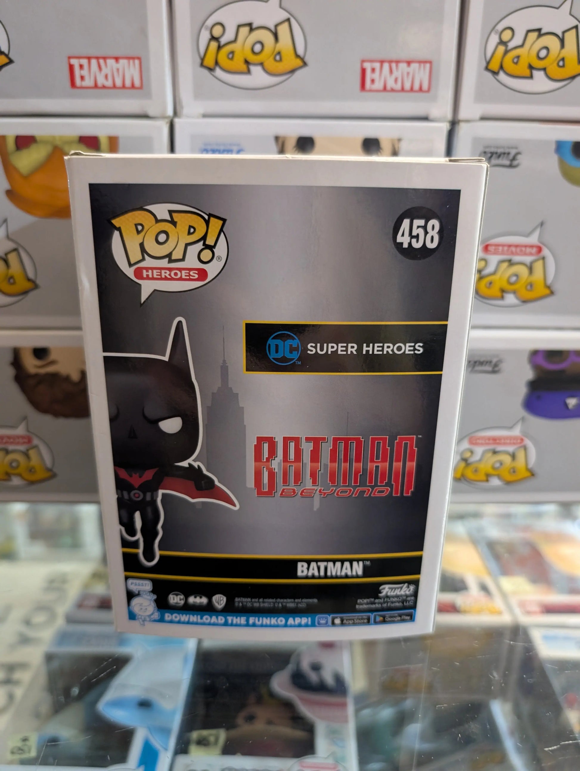 Pop Vinyl DC Comics 458 Batman Beyond 2023 FRENLY BRICKS - Open 7 Days