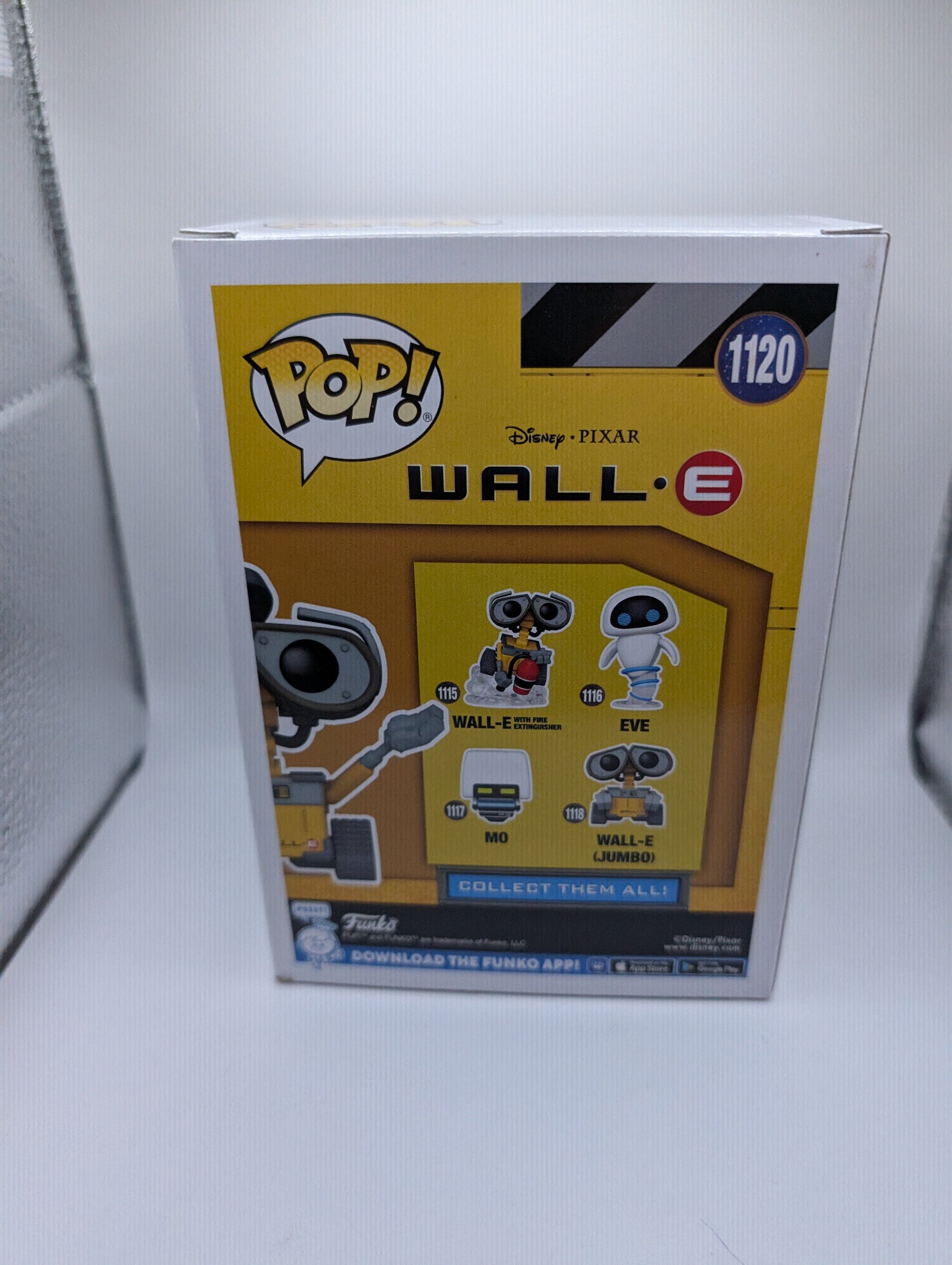 Wall E With Hubcap #1120 Funko Pop Vinyl Figure Disney Pixar Exclusive FRENLY BRICKS - Open 7 Days