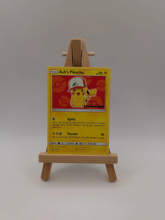 Ash's Pikachu SM109 I Choose You! Promo Pokemon Red FRENLY BRICKS - Open 7 Days