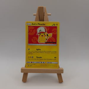 Ash's Pikachu SM109 I Choose You! Promo Pokemon Red FRENLY BRICKS - Open 7 Days