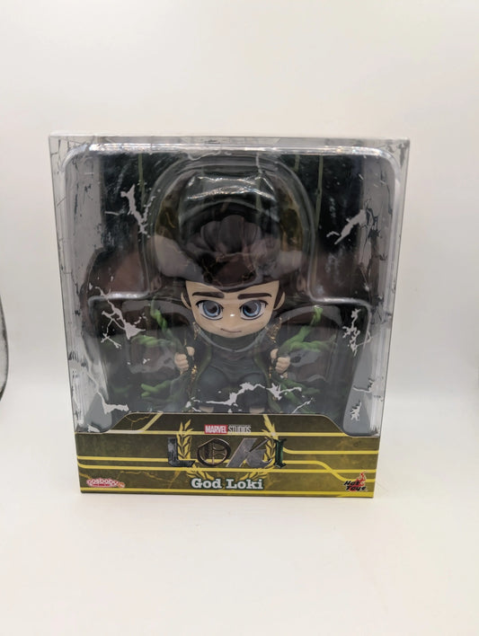 Marvel Hot Toys Loki COSB1100 GOD LOKI Cosbaby FRENLY BRICKS - Open 7 Days
