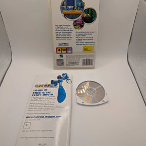 Mega Man: Maverick Hunter X (Sony PSP, 2006) Game Case Manual - Tested FRENLY BRICKS - Open 7 Days