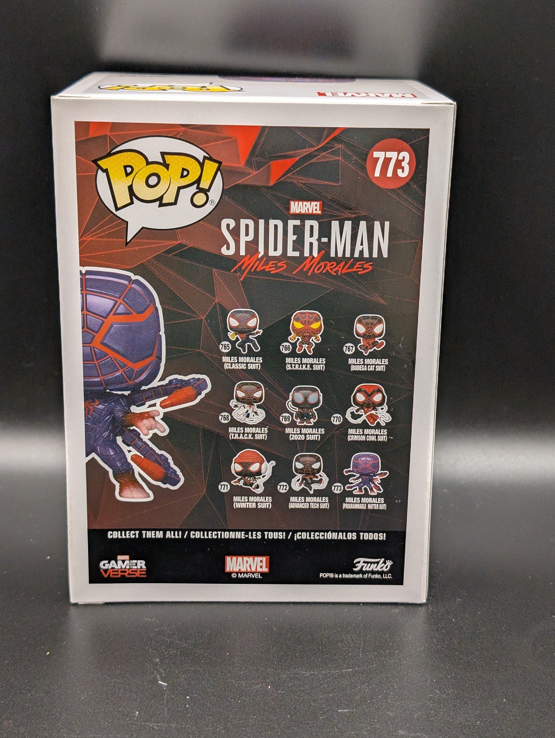 Funko POP! Games Spider-Man Miles Morales #733 Miles Morales Programmable Matter Suit Vinyl Collectable FRENLY BRICKS - Open 7 Days