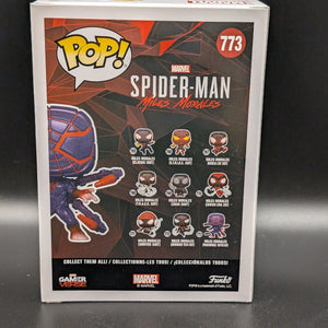 Funko POP! Games Spider-Man Miles Morales #733 Miles Morales Programmable Matter Suit Vinyl Collectable FRENLY BRICKS - Open 7 Days