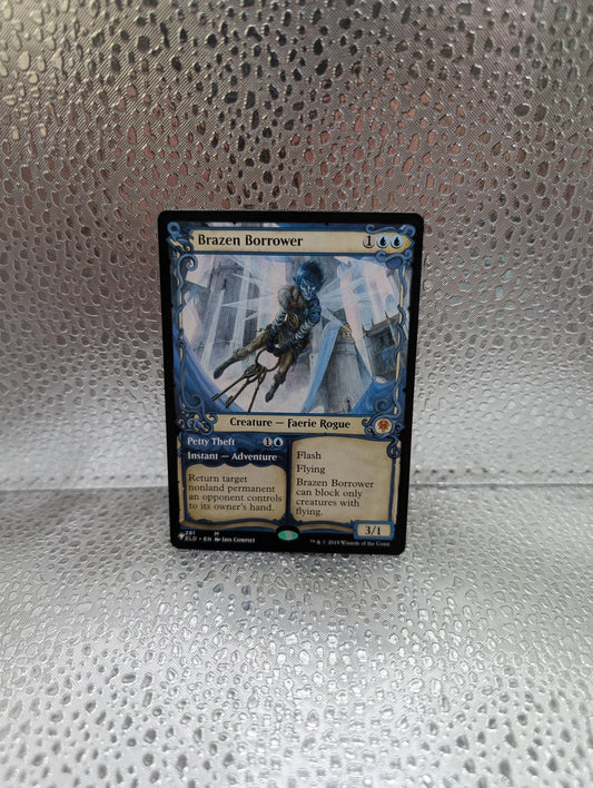 Brazen Borrower   Petty Theft (Showcase) -  ELD - NM - MTG FRENLY BRICKS - Open 7 Days