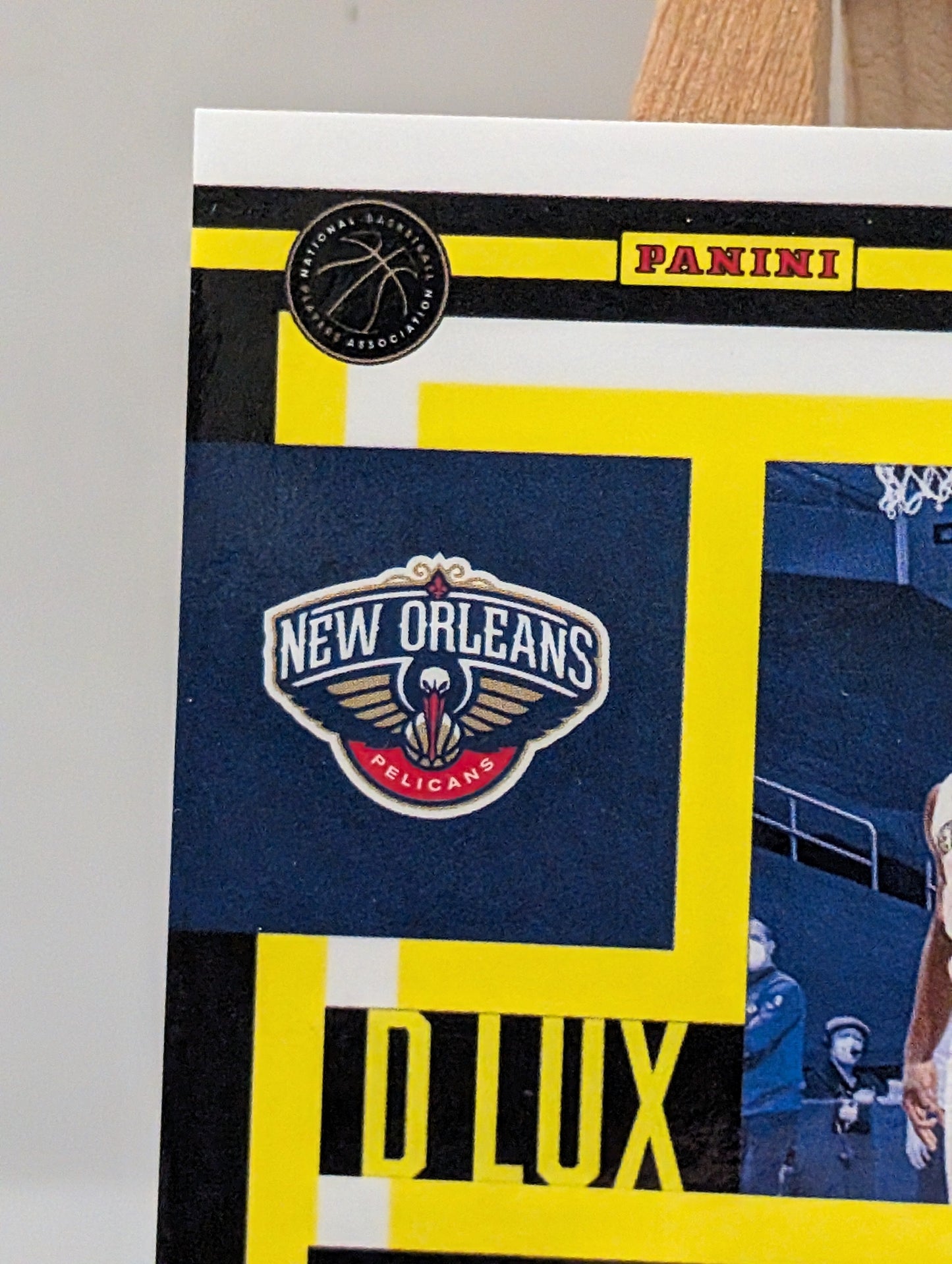2020-21 Panini Flux #1 D Lux Zion Williamson Gold Prizm /10 Pelicans FRENLY BRICKS - Open 7 Days