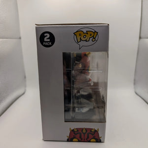 Funko POP Darth Maul & GAR Saxon Glow Dark 2 Pack FRENLY BRICKS - Open 7 Days