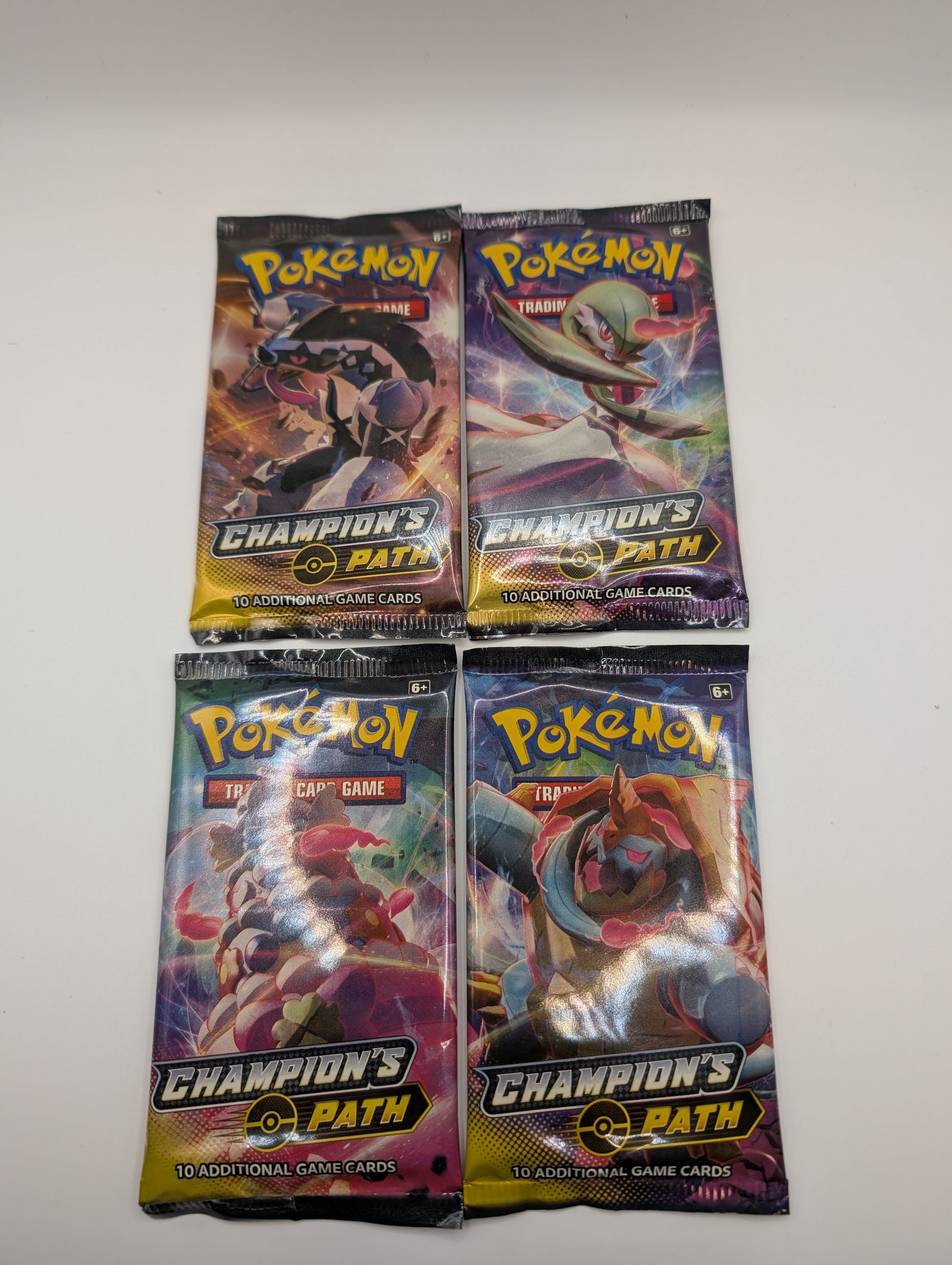 Pokémon TCG - Champions Path Booster Pack x4 - Art Set Sealed FRENLY BRICKS - Open 7 Days